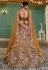 Mustard net a line lehenga choli 202741
