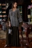 Olive green palazzo suit with embroidery for wedding 3080