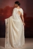 Off white georgette sequence saree 97001