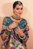 Blue silk paithani saree 191003
