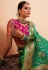 Green silk paithani saree 191005