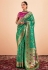 Green silk paithani saree 191005
