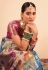Blue silk paithani saree 191007