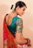 Magenta silk saree with blouse 191006