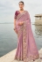 Lavender silk saree with blouse 7004