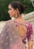 Pink silk half n half saree 7011