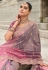 Pink silk half n half saree 7011
