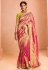 Magenta tissue silk saree with blouse 405