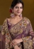 Purple banarasi saree 25010