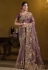 Purple banarasi saree 25010