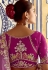 Pink tissue saree with blouse 5405