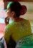 Sea green tissue saree with blouse 5410