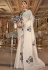 Cream tussar saree with blouse 307