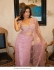 Bollywood model Mauve sequins net party wear saree