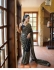 Bollywood model Black sequins georgette party wear saree