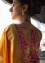 Yellow Color Soft Dola Viscous Silk with 3d Weaved Pallu 7202