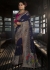 Navy blue Color Soft Dola Viscous Silk with 3d Weaved Pallu 7204