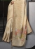 Ivory Color Soft Dola Viscous Silk with 3d Weaved Pallu 7205