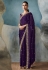 Purple tissue saree with blouse 5424