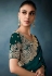 Teal tissue saree with blouse 5428