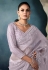 Lavender tissue saree with blouse 5430