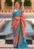 Peach silk saree with blouse 590
