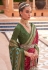 Maroon silk saree with blouse 601
