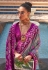 Grey silk saree with blouse 593