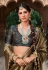 Brown tissue saree with blouse 6401