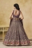Light Purple georgette a line sequinsembroidered lehenga choli 5334E