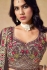 Light Purple georgette a line sequinsembroidered lehenga choli 5334E