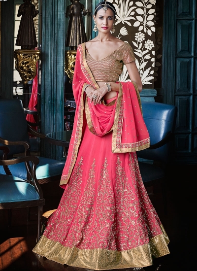 georgette ghagra choli