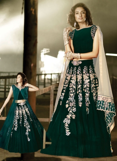 velvet anarkali suit designs