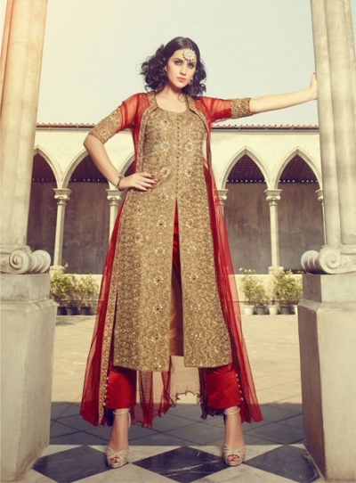 long koti suit design
