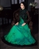 Green color silk two tone party wear salwar kameez
