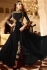 Black color Georgette party wear anarkali