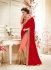 Party wear pink red color saree