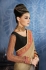 Party-wear-Beige-Charcoal-color-saree