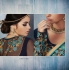 Party-wear-Blue-Pink-Green-color-saree