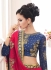 Party-wear-Tulip-Red-color-saree