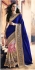 Party-wear-Blue-Pink-color-saree