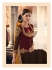 Party-wear-Mustard-Brown-color-saree