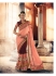 Party-wear-Wine-Peach-color-saree