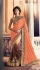 Party-wear-Brown-Beige-ApricotOrange-color-saree