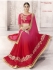 Party-wear-pink-red-color-saree