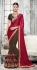 Party-wear-maroon-brown-color-saree