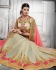 Party-wear-cream-pink-color-saree