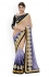 Party-wear-Blue-Grey-Brown-color-saree