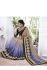 Party-wear-Blue-Grey-Brown-color-saree