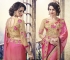 Party-wear-Pink-Beige-3-color-saree